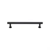 V4459 128-MB Heritage Brass Cabinet Pull Knurled Design with 16mm Rose 128mm ctc Matt Bronze finish