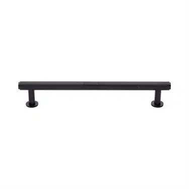 Click Here To Enlarge This Photo Of V4459 160-MB Heritage Brass Cabinet Pull Knurled Design with 16mm Rose 160mm ctc Matt Bronze finish