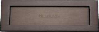 V850 254-MB Heritage Brass Letterplate 10" x 3" Matt Bronze Finish