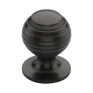 Click Here To Enlarge This Photo Of V976 32-MB Heritage Brass Cabinet Knob Beehive Design 32mm Matt Bronze finish