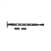 V992 8-BKMT Heritage Brass Casement Window Stay Ball Design 8" Matt Black finish