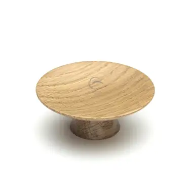 Click Here To Enlarge This Photo Of W4343-50-OAK M.Marcus Wooden Cabinet Knob Olympia Design 50mm Oak Finish