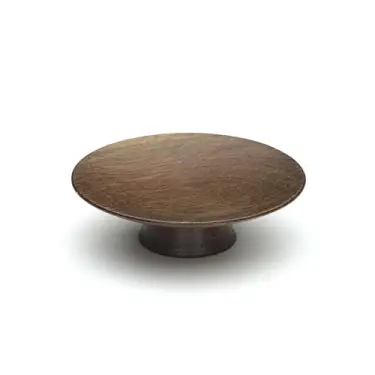 Click Here To Enlarge This Photo Of W4343-50-WAL M.Marcus Wooden Cabinet Knob Olympia Design 50mm Walnut Finish