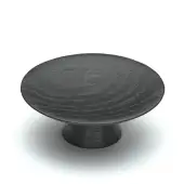 W4343-65-ASH M.Marcus Wooden Cabinet Knob Olympia Design 65mm Black Ash Finish