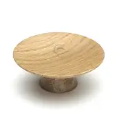 W4343-65-OAK M.Marcus Wooden Cabinet Knob Olympia Design 65mm Oak Finish