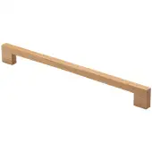 W7490-288-OAK M.Marcus Wooden Cabinet Pull Handle Urban Design 288mm Oak Finish