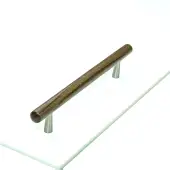 W7763-160-WAL M.Marcus Wooden Cabinet Pull Handle Tilaa Design 160mm Walnut Finish
