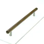 W7763-224-WAL M.Marcus Wooden Cabinet Pull Handle Tilaa Design 224mm Walnut Finish