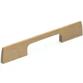 W7791-320-OAK M.Marcus Wooden Cabinet Pull Handle Slim Metro Design 320mm Oak Finish