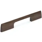 W7791-320-WAL M.Marcus Wooden Cabinet Pull Handle Slim Metro Design 320mm Walnut Finish