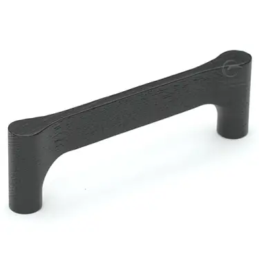 Click Here To Enlarge This Photo Of W7827-224-ASH M.Marcus Wooden Cabinet Pull Handle Gio Design 224mm Black Ash Finish