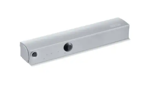 Click Here To Enlarge This Photo Of GEZE TS4000E Silver Power Size 1-6 Electro-Magnetic Overhead Door Closer (Hold Open or Free Swing)