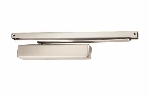 Click Here To Enlarge This Photo Of GEZE TS3000B Power Size 2-4 Slimline Cam Action Overhead Door Closer with Backcheck (Complete with Guide Rail & Cover)