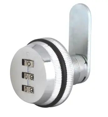 Click Here To Enlarge This Photo Of AS10467 - ASEC 3 Digit Combination Nutfix Camlock - 20mm Silver