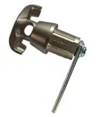 L33127 - Lowe & Fletcher 5720 Push-To-Turn 20mm Latch Lock - To Accept Padlock