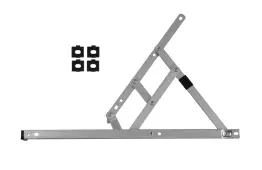 CH30113 - CHAMELEON Easy Clean Side Hung Egress Friction Hinge With Packers - 400mm Length x 13-17mm Stack Height