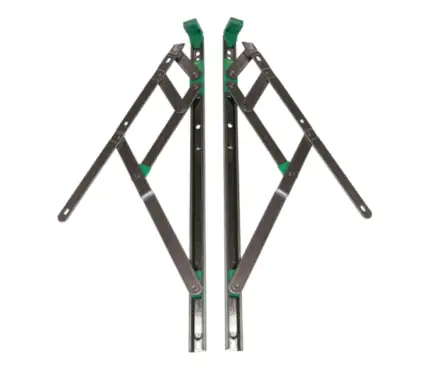 Click Here To Enlarge This Photo Of L33561 - COTSWOLD Egress Only Side Hung Friction Stay (Handed Pair) - 406mm (16 Inch) 13mm Stack
