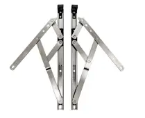L33553 - COTSWOLD Sinidex Top Hung/Side Hung Friction Stay (Handed Pair) - 406mm (16 Inch) 13mm Stack