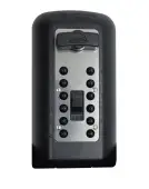 L31617 - SUPRA KIDDE P500 Key Safe With Cover - Black - Without Alarm Sensor