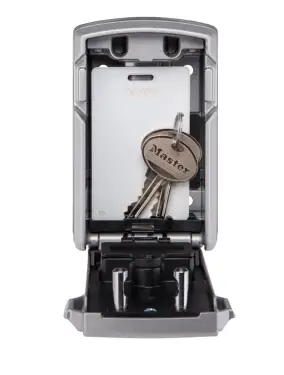Click Here To Enlarge This Photo Of L30653 - MASTER LOCK Bluetooth Wall Mount Key Safe For Business Applications - 5441ENT