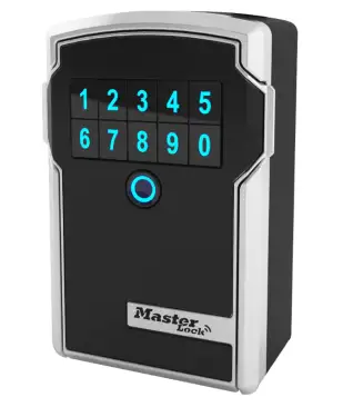 Click Here To Enlarge This Photo Of L27276 - MASTER LOCK Bluetooth and Keypad Key Safe - 5441EURD