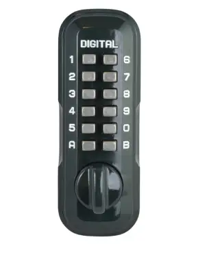 Click Here To Enlarge This Photo Of L16460 - LOCKEY Digital Lock Key Safe - Dull Green