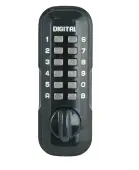 L16460 - LOCKEY Digital Lock Key Safe - Dull Green