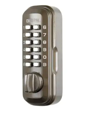 Click Here To Enlarge This Photo Of L16459 - LOCKEY Digital Lock Key Safe - Brown