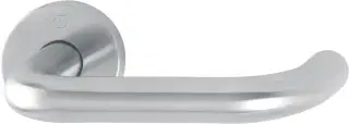 EX138Z/42 (AR361/60)-SP Hoppe Lever on 6mm Rose Sprung - Satin Stainless Steel (87100882)