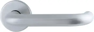 AR261/60-SP-SSS Hoppe 19mm Dia Return to Door Lever on Rose - Grade 201 - Satin Stainless Steel (87133375)