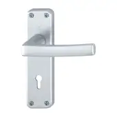 1107/267-EP Hoppe Dubayy Lock Levers - Satin Anodised Aluminium (3786934)