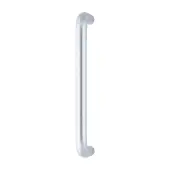 AR204/225BB Hoppe 19mm x 225mm Back-To-Back Fixing Pull Handle - Satin Anodised Aluminium (8504263)