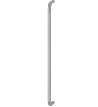 Click Here To Enlarge This Photo Of AR3616/600BF Hoppe 19mm x 600mm Bolt Through Fixing Pull Handle - Satin Stainless Steel (87104518)