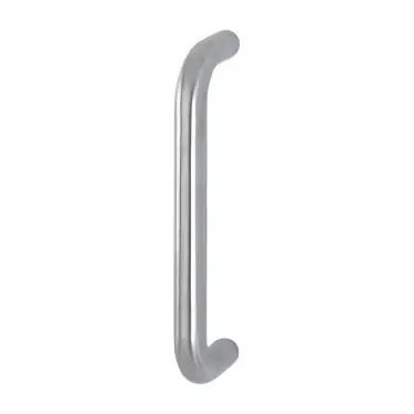 Click Here To Enlarge This Photo Of AR3616/225BB Hoppe 19mm x 225mm Back-To-Back Fixing Pull Handle - Satin Stainless Steel (87100924)