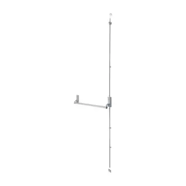 Click Here To Enlarge This Photo Of AR880-SE Hoppe Single Panic Bolt - Silver (8510689)