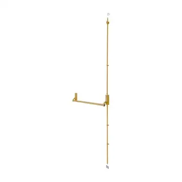 Click Here To Enlarge This Photo Of AR880-GE Hoppe Single Panic Bolt - Gold (8510640)