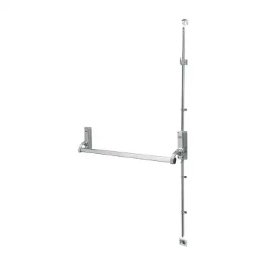 Click Here To Enlarge This Photo Of AR880-SSS Hoppe Single Panic Bolt - Satin Stainless Steel (8510696)