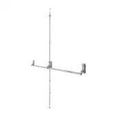 AR888-SE Hoppe Double Rebated Door Set - Silver (8545563)