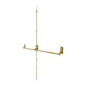 AR888-GE Hoppe Double Rebated Door Set - Gold (8545570)