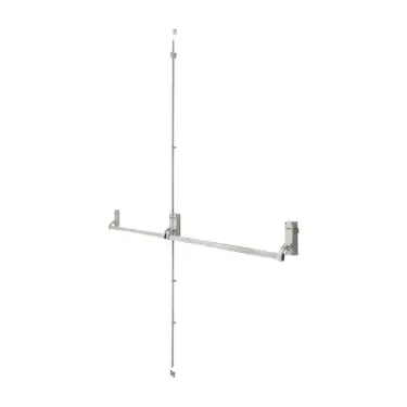 Click Here To Enlarge This Photo Of AR888-SSS Hoppe Double Rebated Door Set - Satin Stainless Steel (8563784)