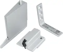 AR226-MK2-SE Hoppe Door Selector - Silver (87102975)