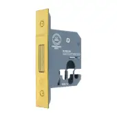 AR7006-S-63-PB Hoppe Euro Profile Deadlock Case 63mm - Polished Brass (50017883)