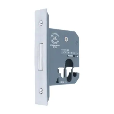 Click Here To Enlarge This Photo Of AR7006-S-63-SC Hoppe Euro Profile Deadlock Case 63mm - Satin Chrome (50017871)