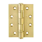 AR7070-PVD Hoppe Arrone 102mm x 76mm x 3mm Grade 13 Ball Bearing Butt Hinges - PVD Brass (87105948)