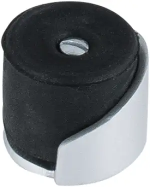 Click Here To Enlarge This Photo Of AR123A Hoppe Ø25mm Shielded Door Stop - Satin Anodised Aluminium (8500490)