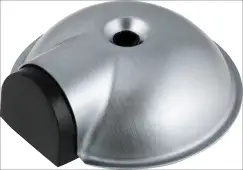 AR334I Hoppe Circular Cover Heavy Duty Floor Stop - Satin Stainless Steel (50015308)