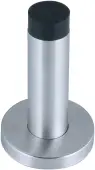 AR334A Concealed Fix Door Stop on Rose (76mm Projection) Hoppe - Satin Stainless Steel (8506328)
