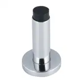 AR334A Concealed Fix Door Stop on Rose (76mm Projection) Hoppe - Polished Stainless Steel (8506335)