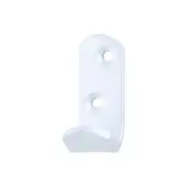 AR137 Hoppe Wardrobe Hook - Satin Anodised Aluminium (8500707)