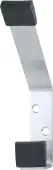 AR318 Hoppe Buffered Hat And Coat Hook - Satin Stainless Steel (8506027)